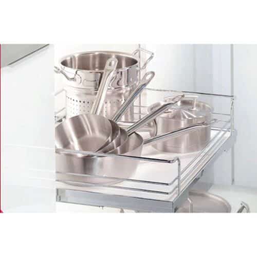 Ảnh bộ rổ kéo lọt lòng ARENA Hafele 540.26.655, tủ rộng 500mm