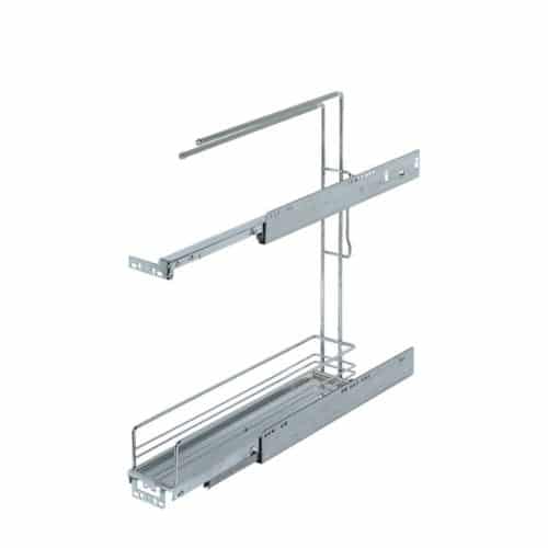 Bộ rổ kéo có thanh treo khăn cho tủ bếp dưới Hafele 545.61.063 4 Ảnh bộ rổ kéo có thanh treo khăn cho tủ bếp dưới Hafele 545.61.063