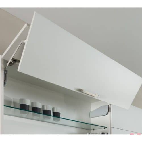 Ảnh thực tế bộ tay nâng FREE FOLD SHORT Hafele 493.05.737, xám