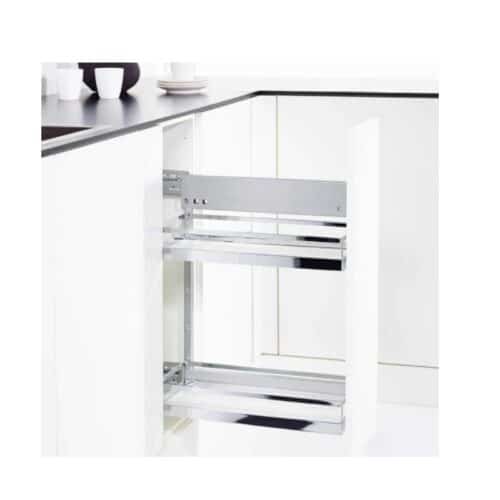 Ảnh thực tế bộ rổ kéo Comfort II 300mm trái Hafele 545.53.763