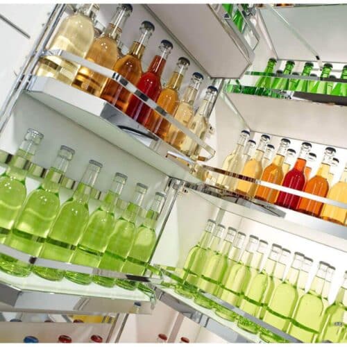 Ảnh thực tế bộ kệ đựng thực phẩm 6 tầng 600/1700mm TANDEM Hafele 545.94.652