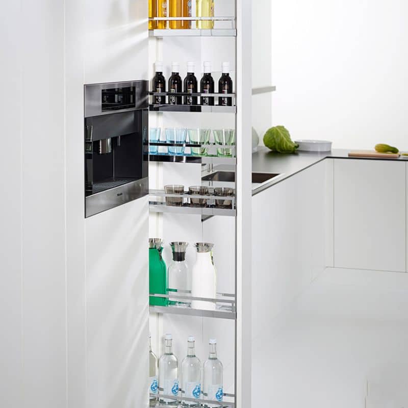 Ảnh thực tế bộ kệ tủ 6 tầng, rổ lưới DISPENSA 90 ARENA 300mm Hafele 546.54.631 Ảnh thực tế bộ kệ tủ 6 tầng, rổ lưới DISPENSA 90 ARENA 300mm Hafele 546.54.631