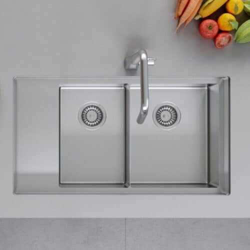 Chậu rửa bát Hafele HS21-SSD2S90M 567.94.040