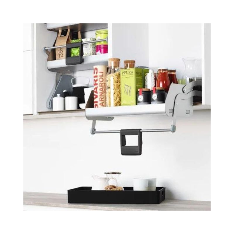 Kệ nâng hạ cho tủ bếp rộng 600mm, 1 khay, Hafele 504.68.913 Kệ nâng hạ cho tủ bếp rộng 600mm, 1 khay, Hafele 504.68.913