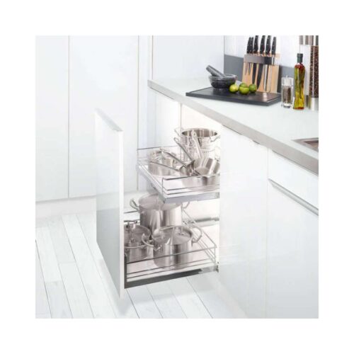 Bộ rổ kéo ARENA gắn cánh Hafele 540.24.505 cho tủ rộng 500mm