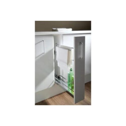 Bộ rổ kéo có thanh treo khăn cho tủ bếp dưới Hafele 545.61.063