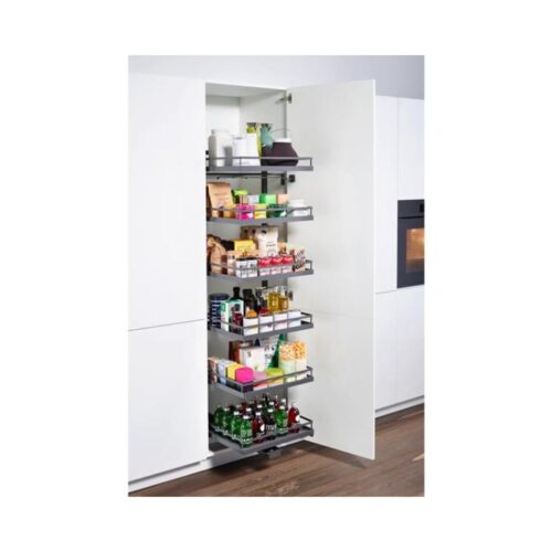 Kệ đựng thực phẩm 5 tầng Kesseböhmer Tandem Solo Hafele 549.77.496