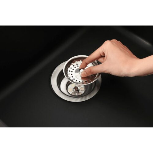 Khay thoát nước Chậu rửa bát đá 1 hố Hafele HS20-GED1S60 570.32.330 màu đen