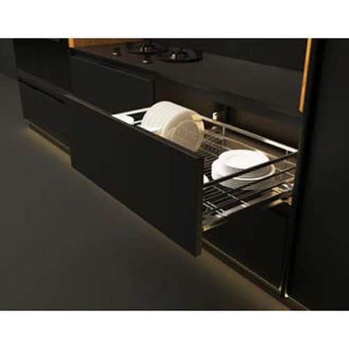 Ảnh thực tế bộ rổ chén đĩa CAPPELLA Cucina 549.08.204 mạ chrome