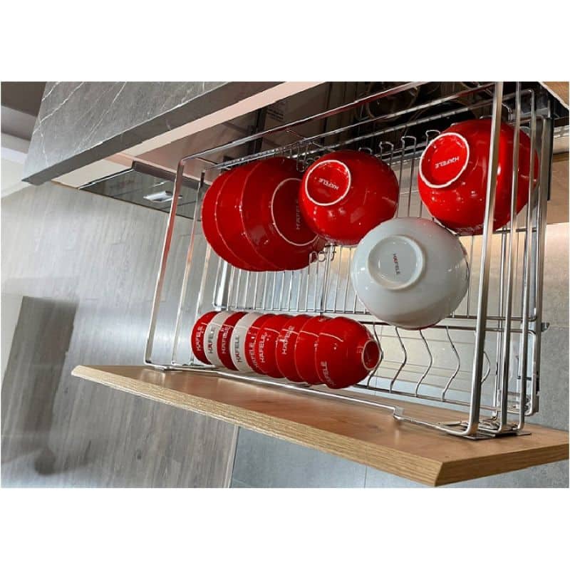 Ảnh thực tế bộ rổ chén đĩa CAPPELLA Cucina 549.08.206 mạ chrome Ảnh thực tế bộ rổ chén đĩa CAPPELLA Cucina 549.08.206 mạ chrome