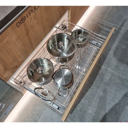 Ảnh thực tế bộ rổ xoong nồi CAPPELLA Cucina 549.08.024 Inox 304