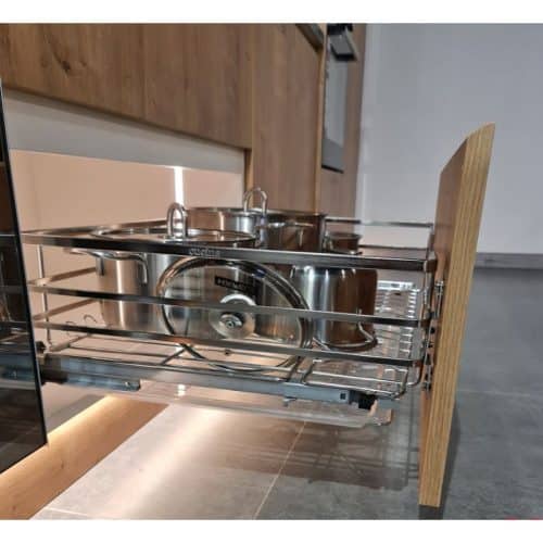 Ảnh thực tế bộ rổ xoong nồi CAPPELLA Cucina 549.08.028 Inox 304