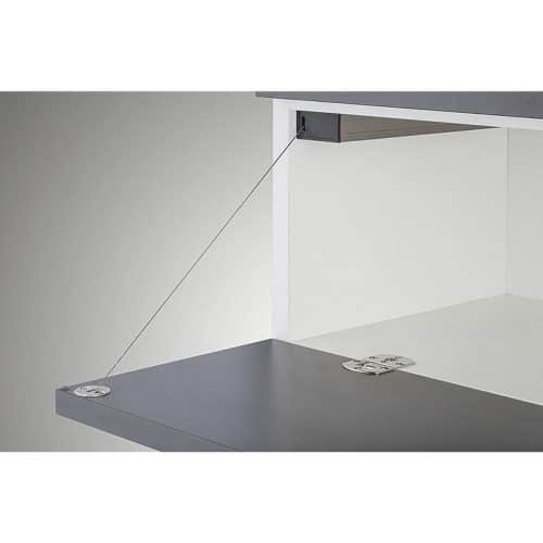 Ảnh thực tế phụ kiện cáp đỡ mặt trước với Bas điều chỉnh Hafele 365.46.051