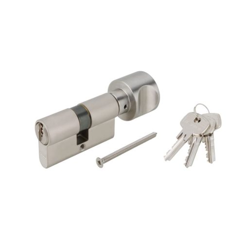 Ruột khóa 1 đầu chìa 1 đầu vặn Hafele 916.08.694, 81mm Đồng thau 4 Ảnh thực tế ruột khóa 1 đầu chìa 1 đầu vặn Hafele 916.08.694, 81mm Đồng thau