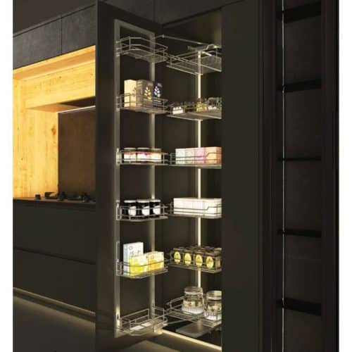 Tủ cao 6 tầng DOLCE Cucina 548.65.252 mạ chrome 4 Ảnh tủ cao 6 tầng DOLCE Cucina 548.65.252 mạ chrome