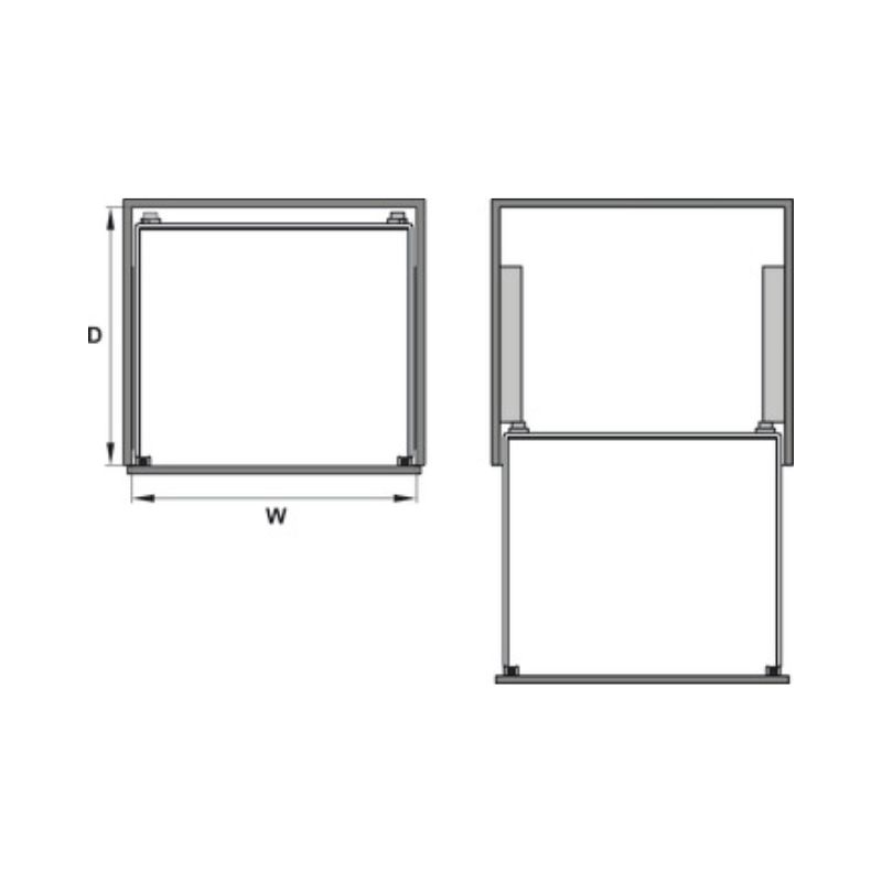 Thiết kế của Bộ rổ chén đĩa CAPPELLA Cucina 549.08.206 mạ chrome Thiết kế của Bộ rổ chén đĩa CAPPELLA Cucina 549.08.206 mạ chrome