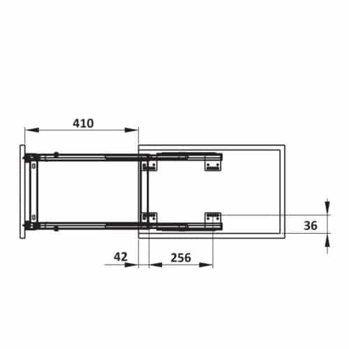 Lắp đặt bộ rổ gia vị SONATA Cucina 549.20.234 mạ chrome