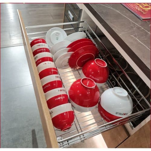 Giá kệ bát đĩa CUCINA CAPPELLA 549.08.145 700mm Inox 304 4 Mặt trên bộ rổ chén đĩa CUCINA CAPPELLA 549.08.145 700mm Inox 304