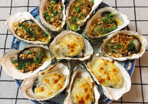 Cảm nhận khi ăn hàu nướng làm bằng nồi chiên không dầu
