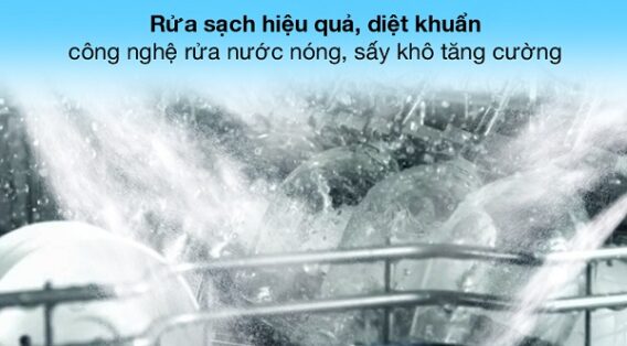 công nghệ của máy rửa bát hafele 6 bộ