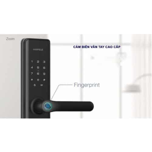 Bảng điều khiển khóa điện tử Hafele DL7600 đen không pin 912.20.237