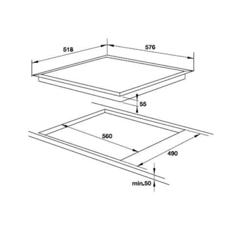 bep tu 4 vung nau hafele hc i604c 535 02 211 2
