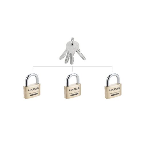 Bộ khóa treo 3 ổ Hafele 482.01.975