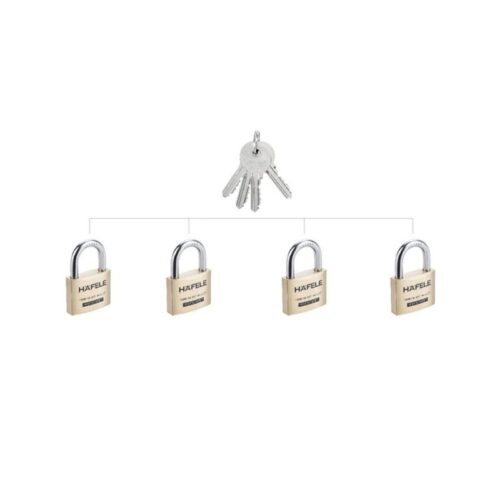 Bộ khóa treo 4 ổ Hafele 482.01.976