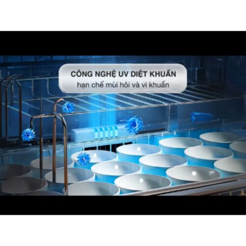 Máy rửa bát độc lập Hafele HDW-F6051S 538.21.370 6 cong nghe uv diet khuan may rua bat hdw f6051s 538 21 370