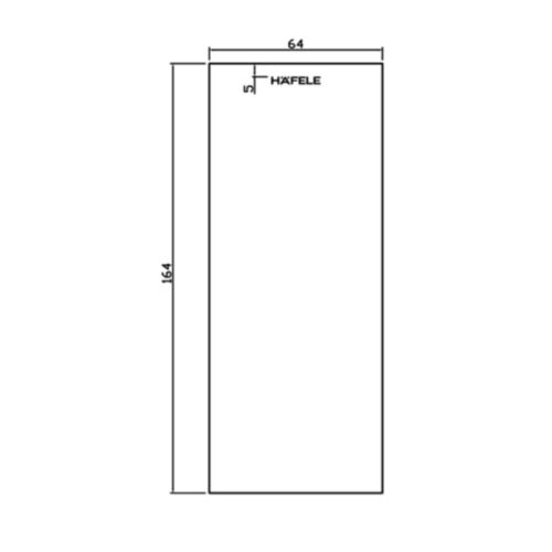 kich thuoc bas hop cho cua mo xoay mo trai hafele 981 59 090