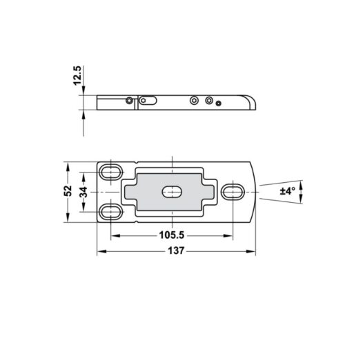 kich thuoc hafele hpf100 981 78 902
