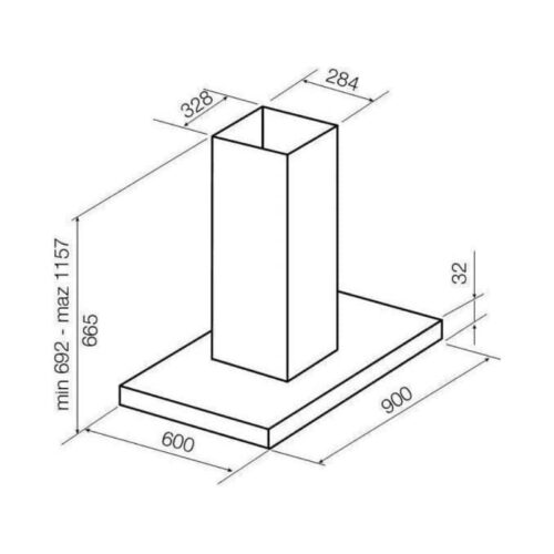 kich thuoc may hut mui hafele 539 82 613