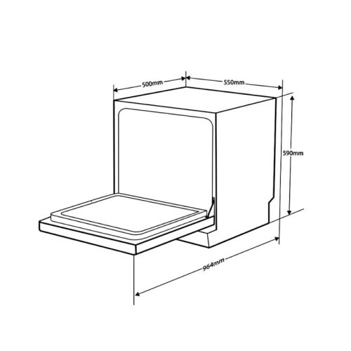 Máy rửa bát để bàn Hafele HDW-T5551B 538.21.340 6 kich thuoc may rua bat de ban hafele hdw t5551b 538 21 340