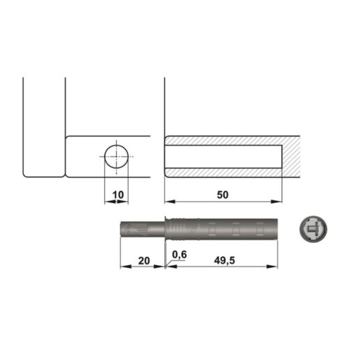 kich thuoc nem nhan vua dau cao su hafele 356 12 313 1