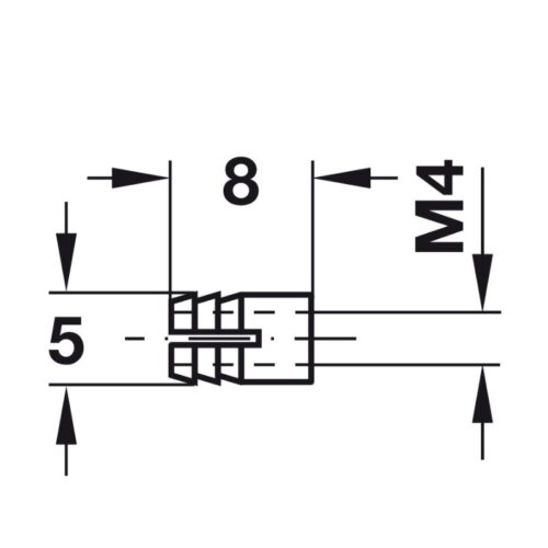 kich thuoc tac ke duong ren m4 hafele 051 45 004