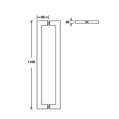 kich thuoc tay nam keo vuong c1075 hafele diy 499 68 039