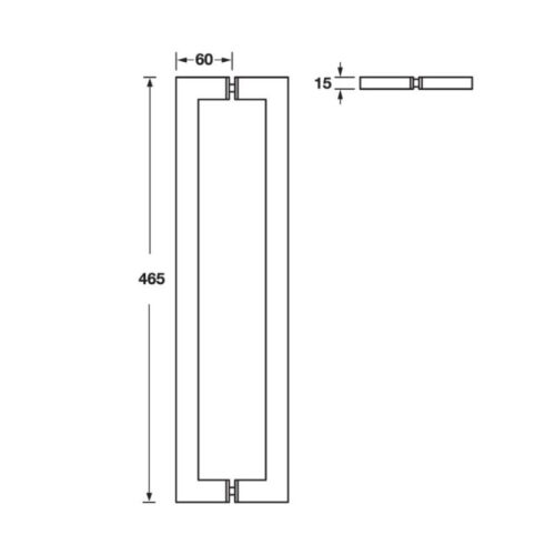 kich thuoc tay nam keo vuong c450 hafele diy 499 68 038