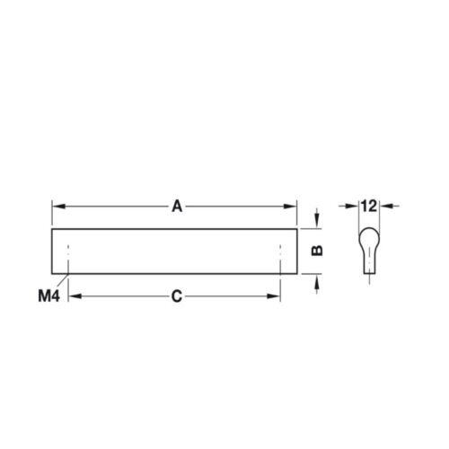kich thuoc tay nam nhom 116 mm hafele 155 01 101