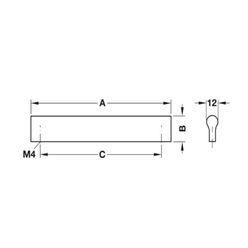 kich thuoc tay nam nhom 180 mm hafele 155 01 103