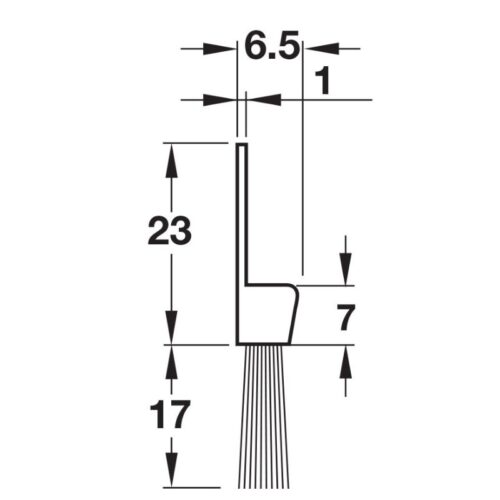 kich thuoc thanh chan bui hafele 489 97 120