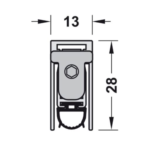 kich thuoc thanh chan bui tu dong 958 mm hafele 950 45 016