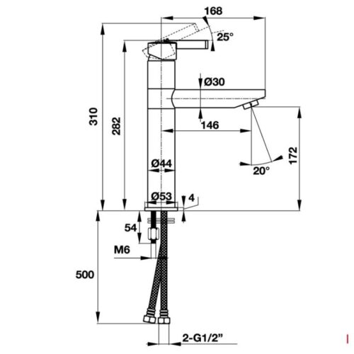 kich thuoc voi tron roots 170 hafele 495 61 144