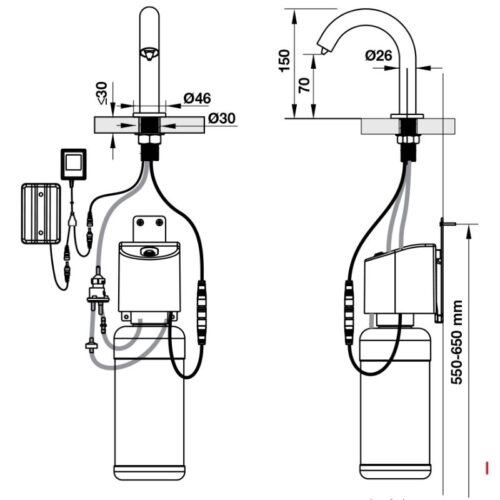 kich thuoc voi xit xa bong cam ung dat ban h70 hafele 589 64 030