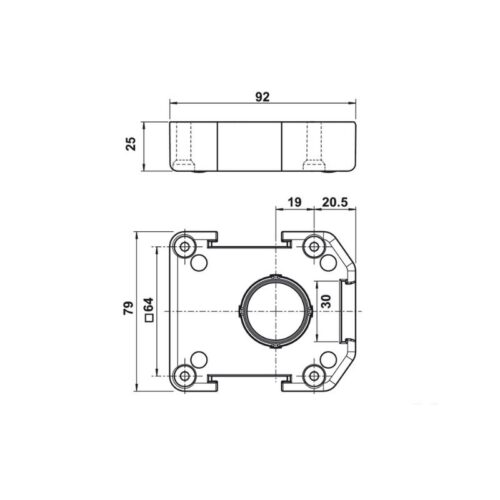 thiet ke cua bas de chan tu hafele 637 38 287