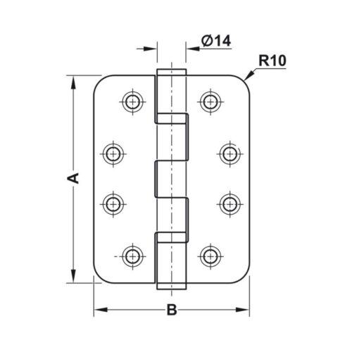 Kich Thuoc Ban Le La 2 Vong Bi 120Kg Hafele 926.98.048 1