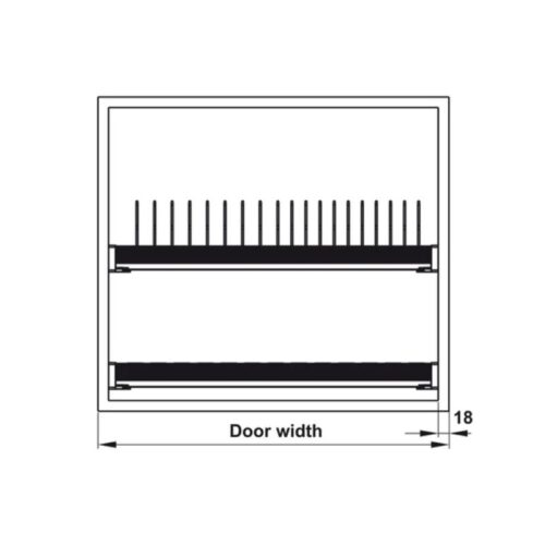 Bộ rổ bát đĩa Hafele Presto 544.40.013 800mm 4 bo ro bat dia hafele presto 544 40 013 800mm 2
