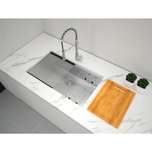 Ảnh Chậu rửa bát Inox 1 hố Hafele WS R0 HS24-SSN1S-7644 SILVER 567.24.467