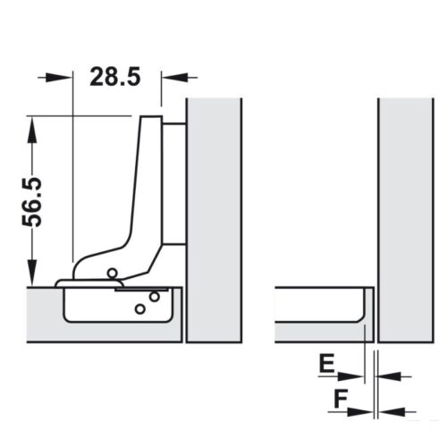 Kich thuoc ban le lot long khong bat metalla a 110 hafele 315 31 552
