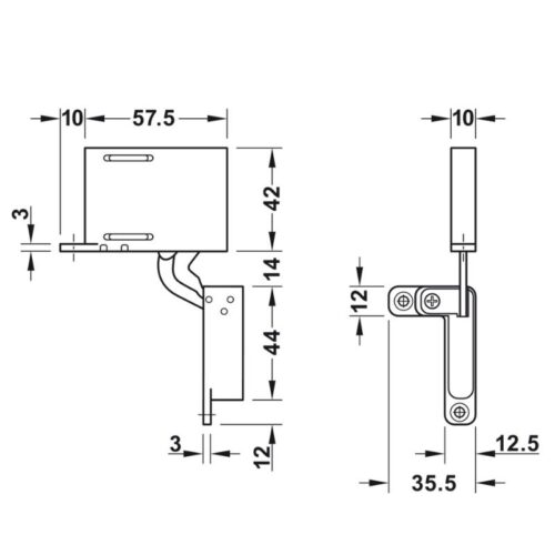 kich thuoc ban le am 3 chieu hafele 342 79 300