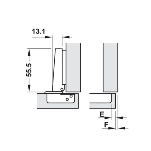 kich thuoc ban le trum ngoai metalla a 110 khong giam chan hafele 311 01 077